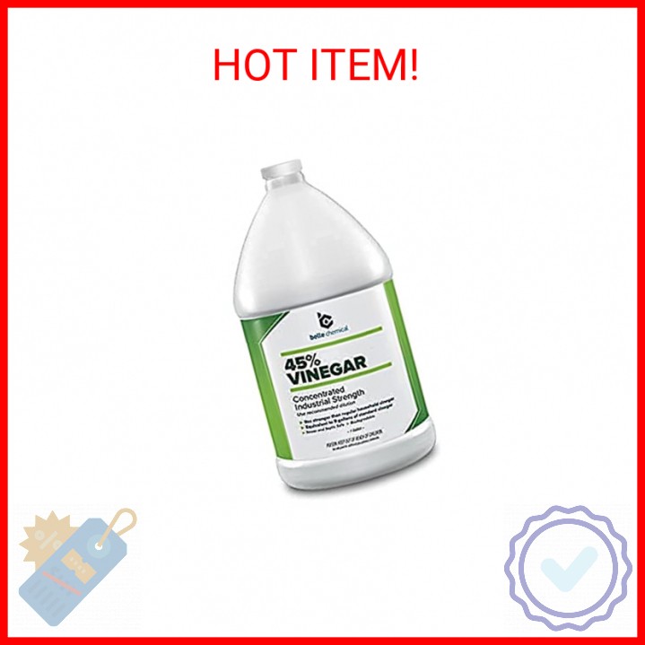45% Pure Vinegar – Concentrated Industrial Grade (1-Gallon)
