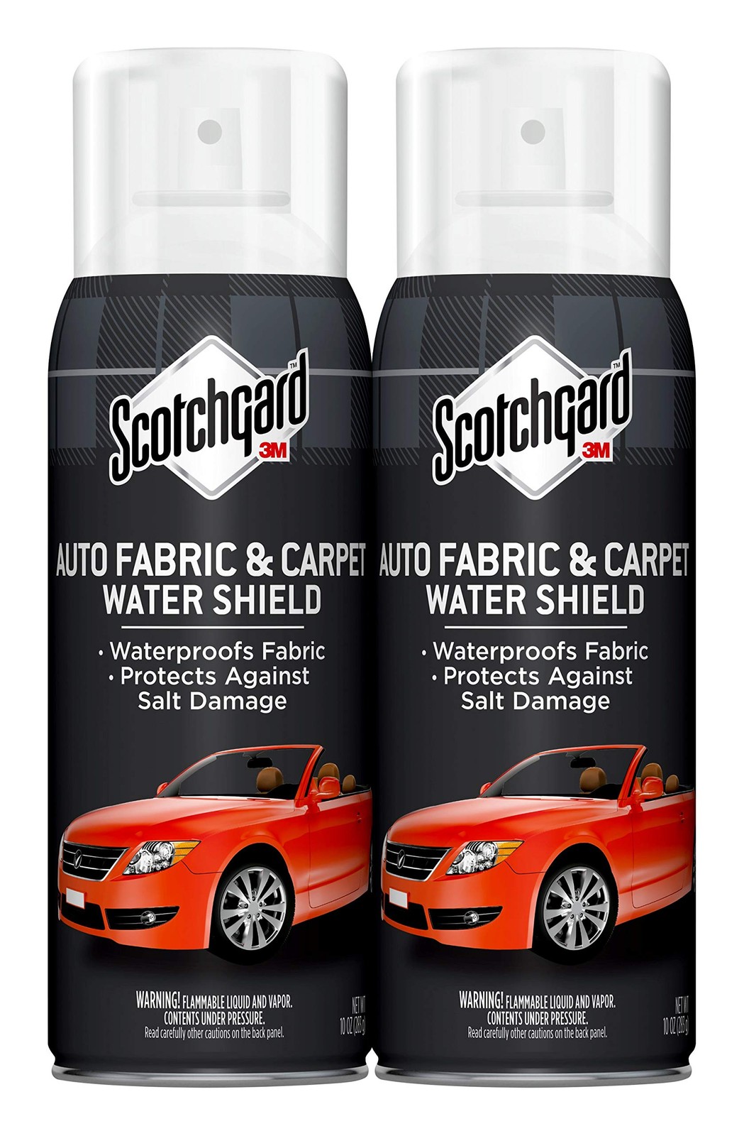 Auto Fabric & Carpet Water Shield 20 Ounces two 10 Ounce Cans