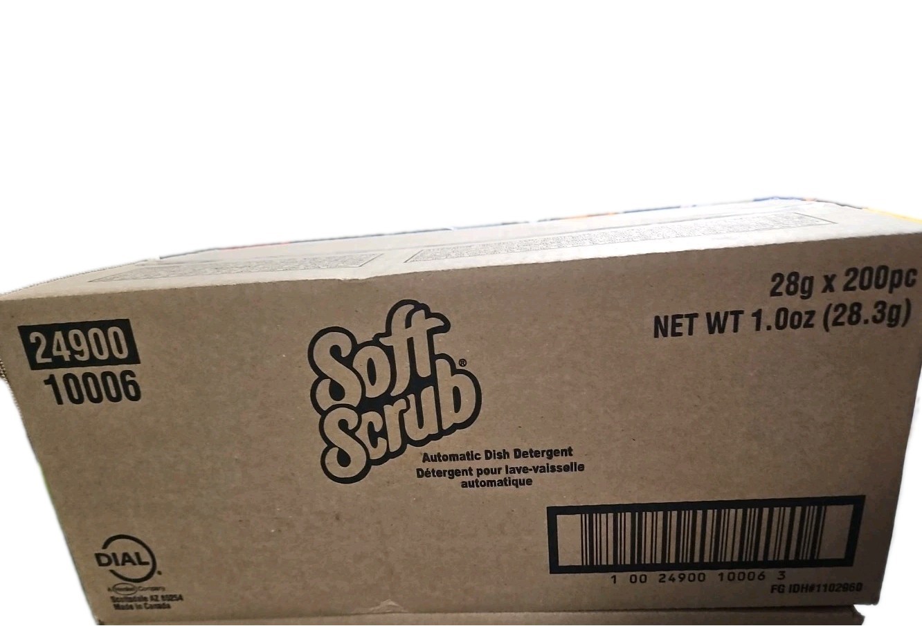 Soft Scrub 10006 1 oz. Automatic Dish Detergent Packet – (200/CT) New