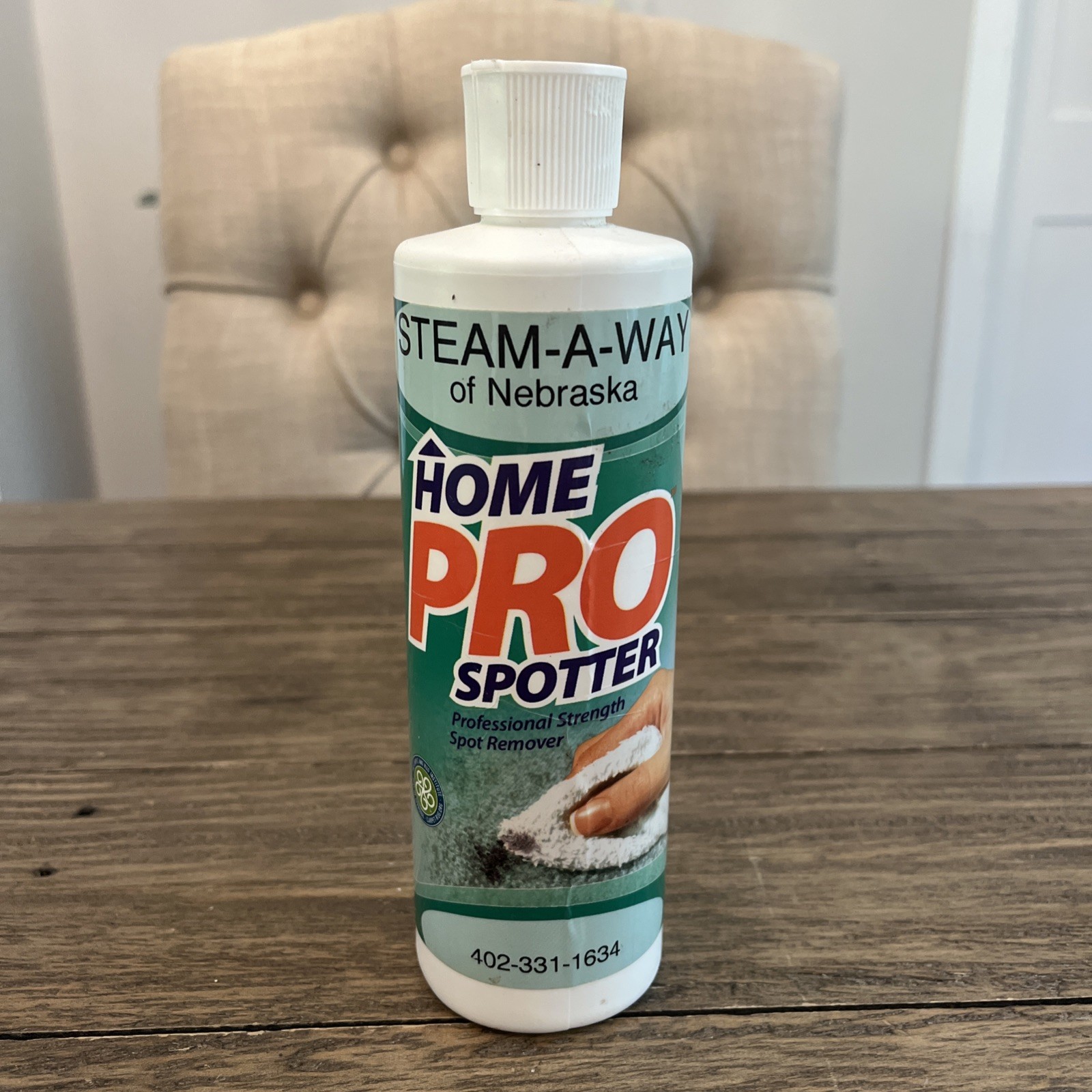 NEW HTF 12oz HOME PRO SPOTTER Professional Strength Spot Clean Carpet Fabric