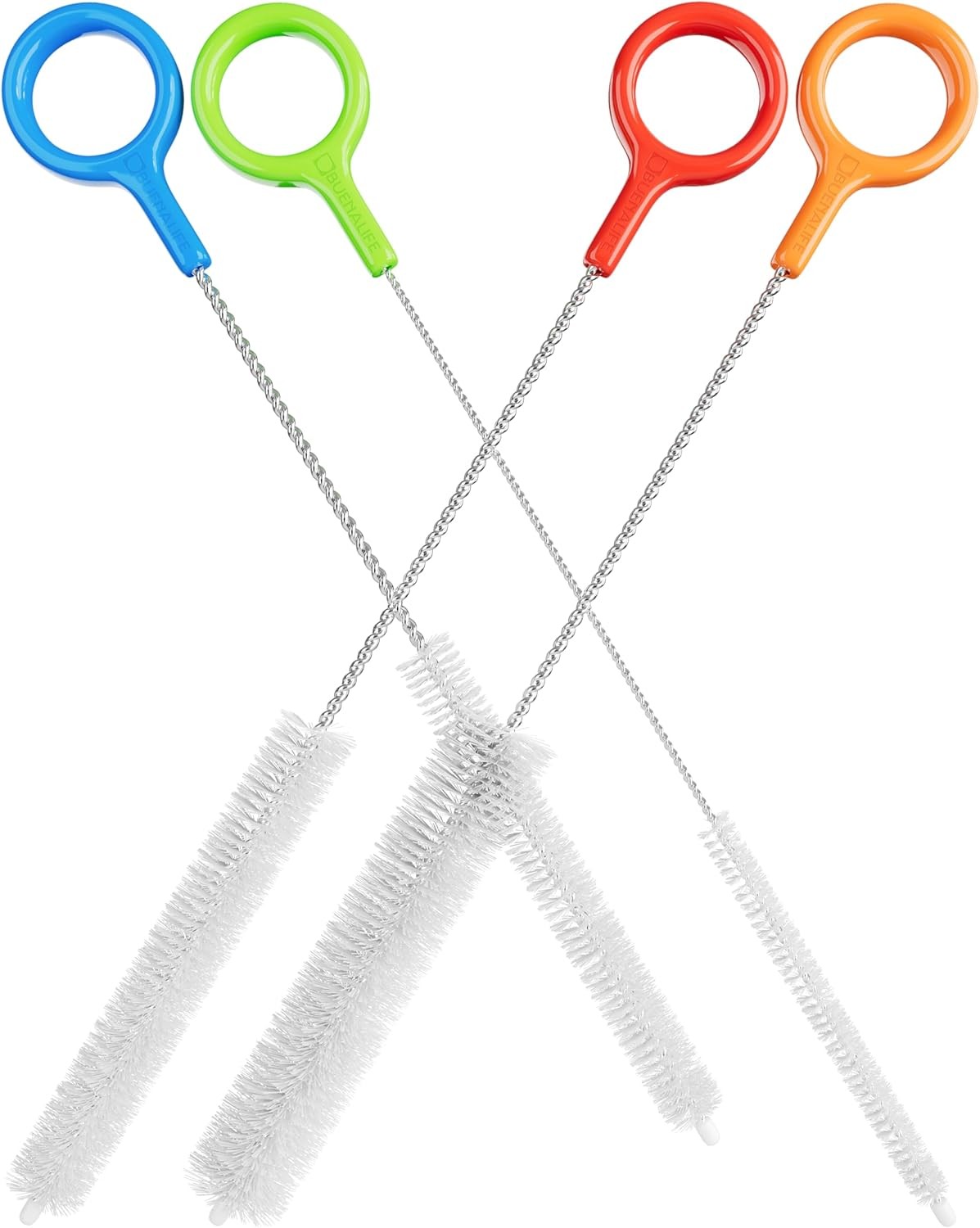 Heavy Duty Cleaning Brushes 4 Pc Straw Cleaner Set