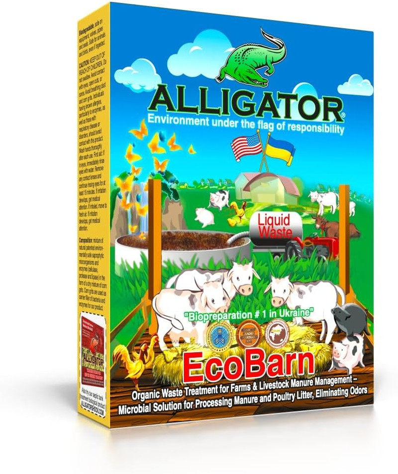 Alligator Organic Waste Treatment for Farms & Livestock Manure Management