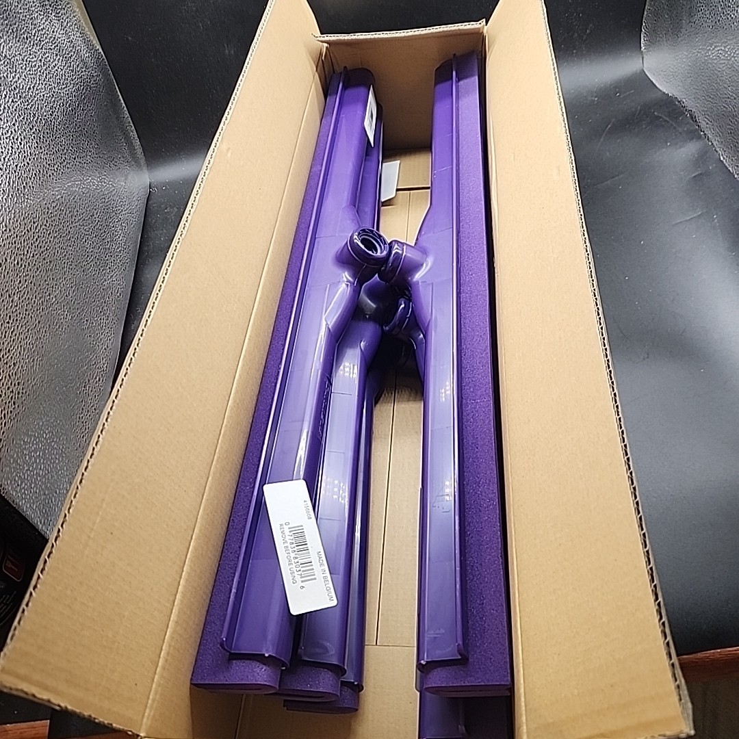 6 Pack of Carlisle 24in Double Foam Floor Squeegees-Purple-4156868- High Quality