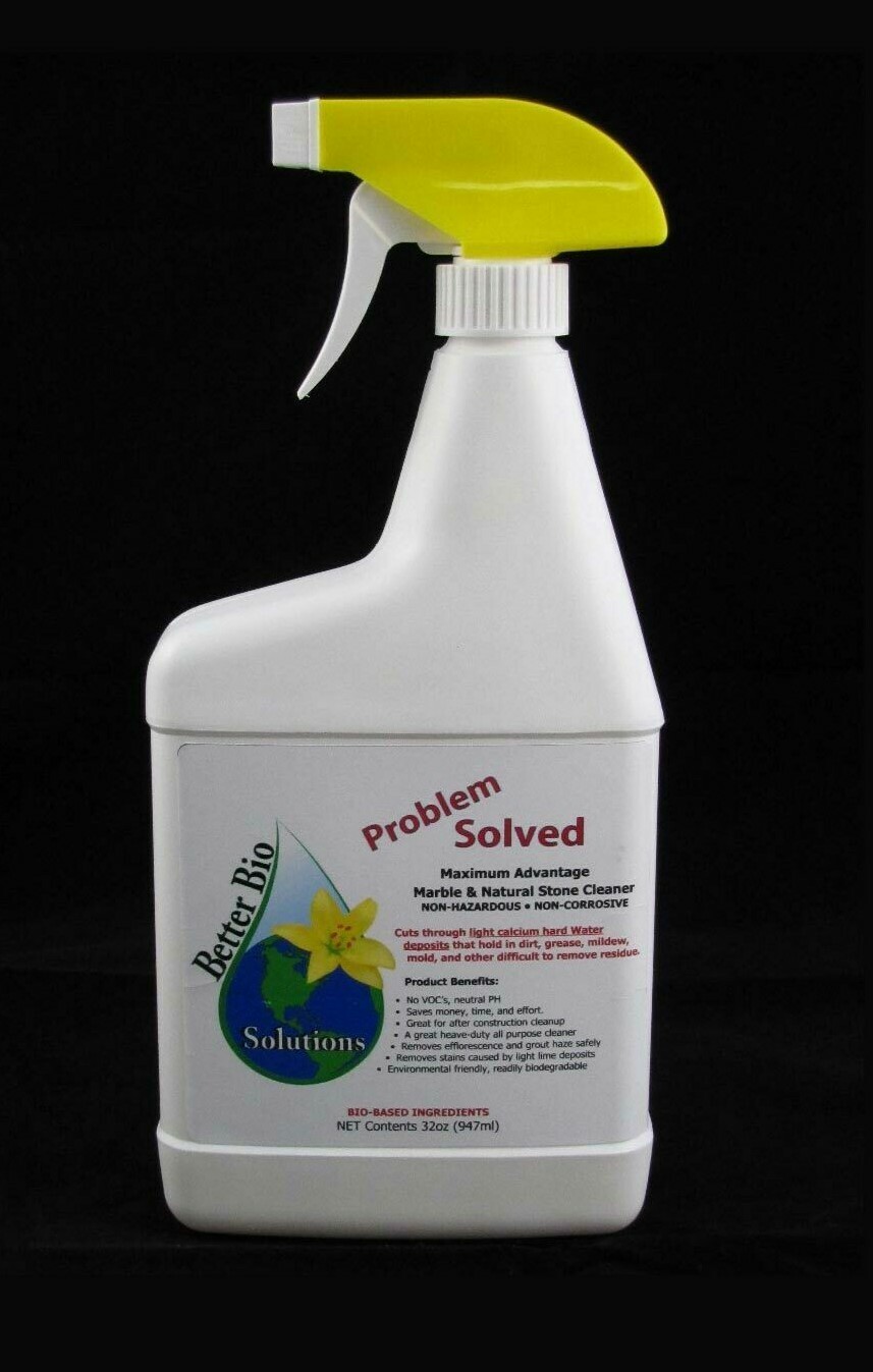 Better Bio-Problem Solved Cleaner for Granite, Marble, Limestone