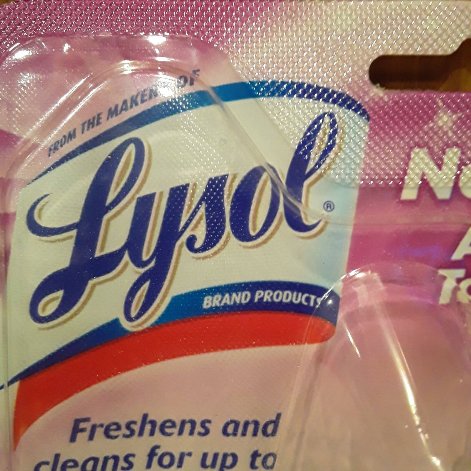 Lysol No Mess Automatic Toilet Bowl Cleaner Lavender 2/Pack