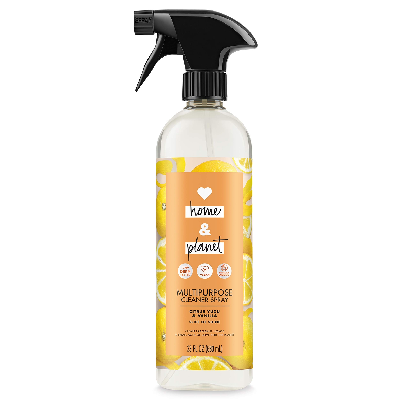 Vegan Citrus Yuzu All Purpose Cleaner 23 Fl Oz Plant Based Cruelty Free