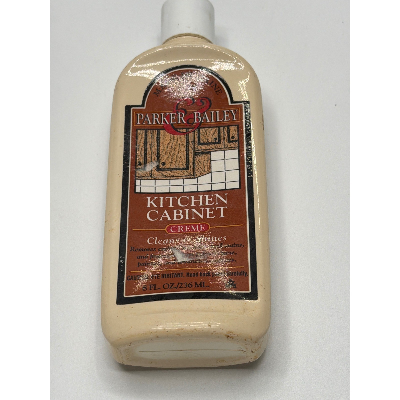 Parker Bailey Kitchen Cabinet Creme Cleaner Polish Restores Wood Finish 8 Oz