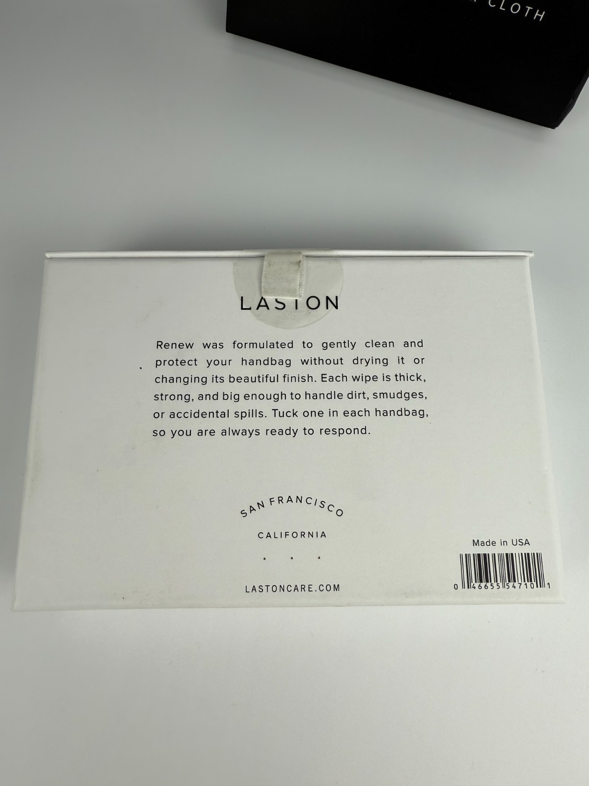 Laston Leather Cleaning Handbag Care Kit 8 Renew Wipes &Premium Microfiber Cloth