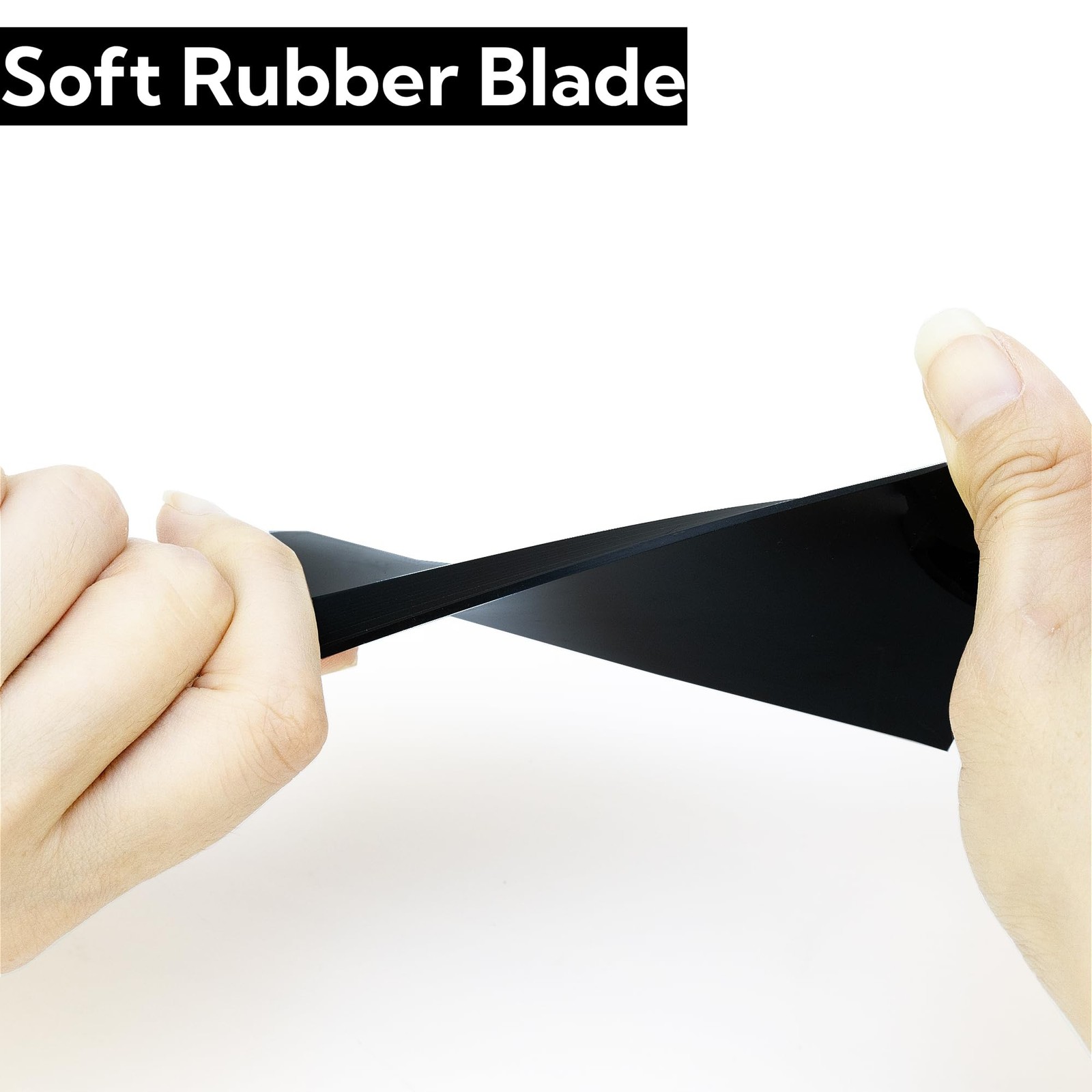 Small Wiper with 2 & 5IN Rubber Blades, Streak-Free Glass Squeegee for Window…