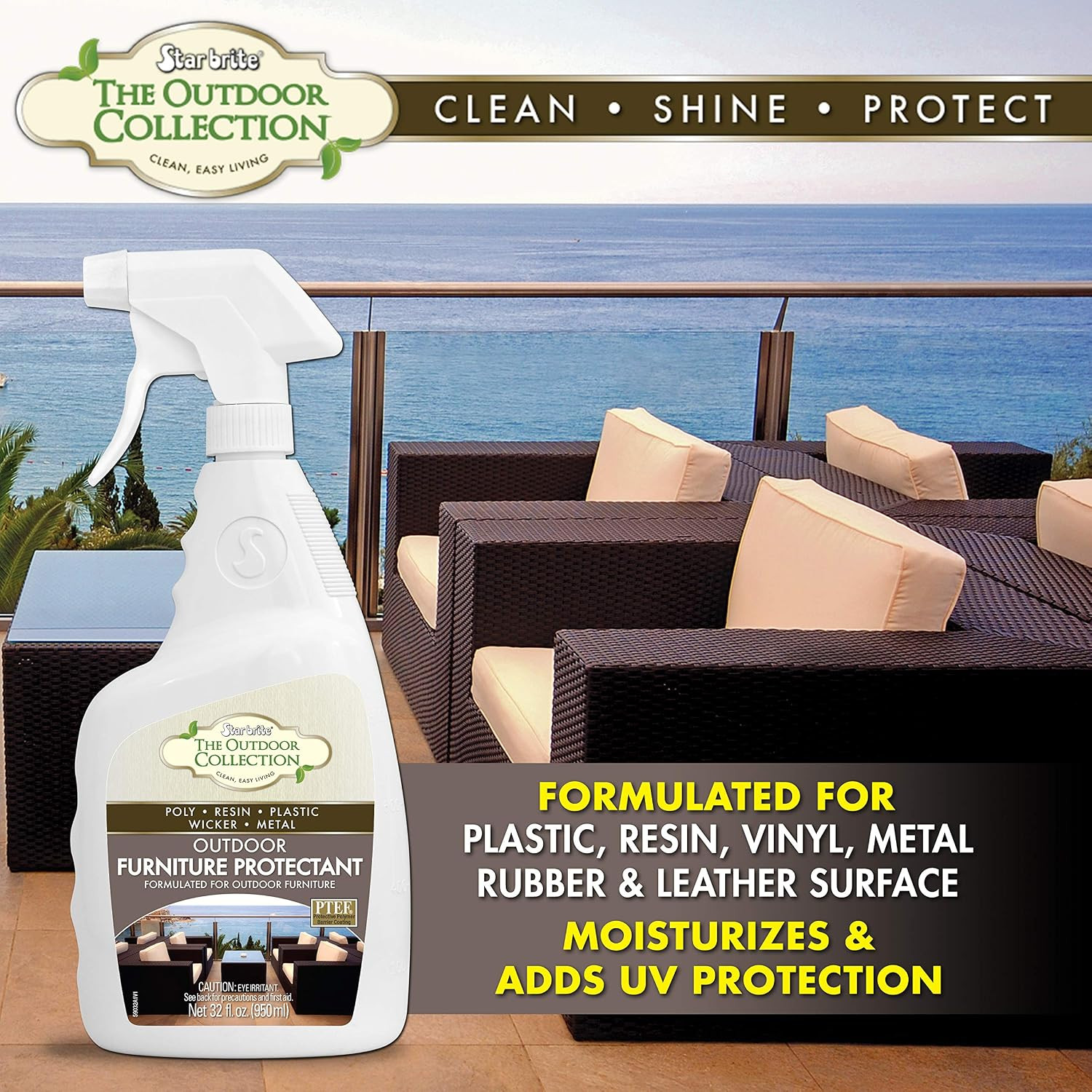 Star brite 59032 Outdoor Furniture Protectant Spray, 32 oz.
