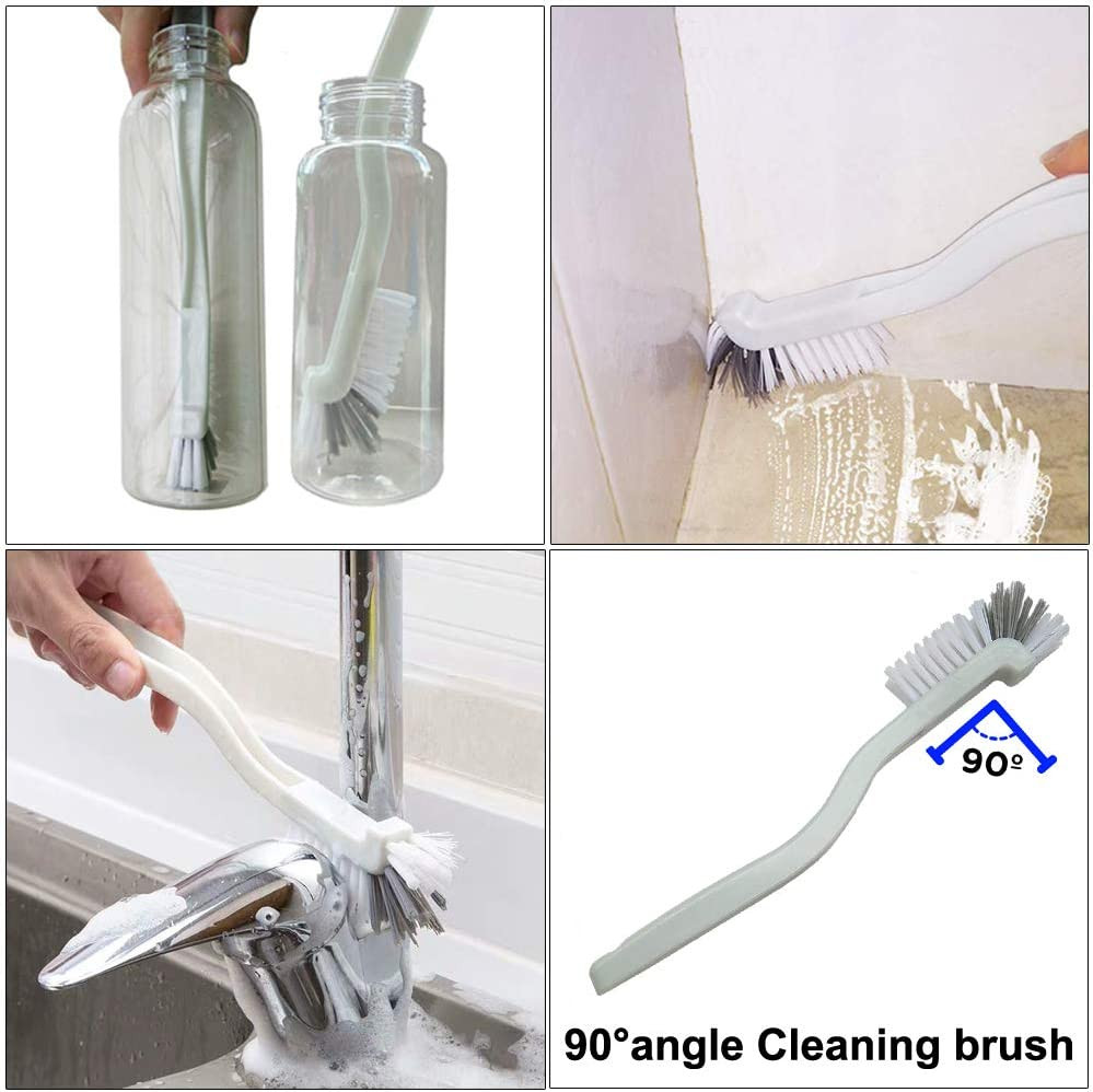 Window Track Cleaning Brush Kit – 5 Pack Multifunctional Handheld Crevice Bru…