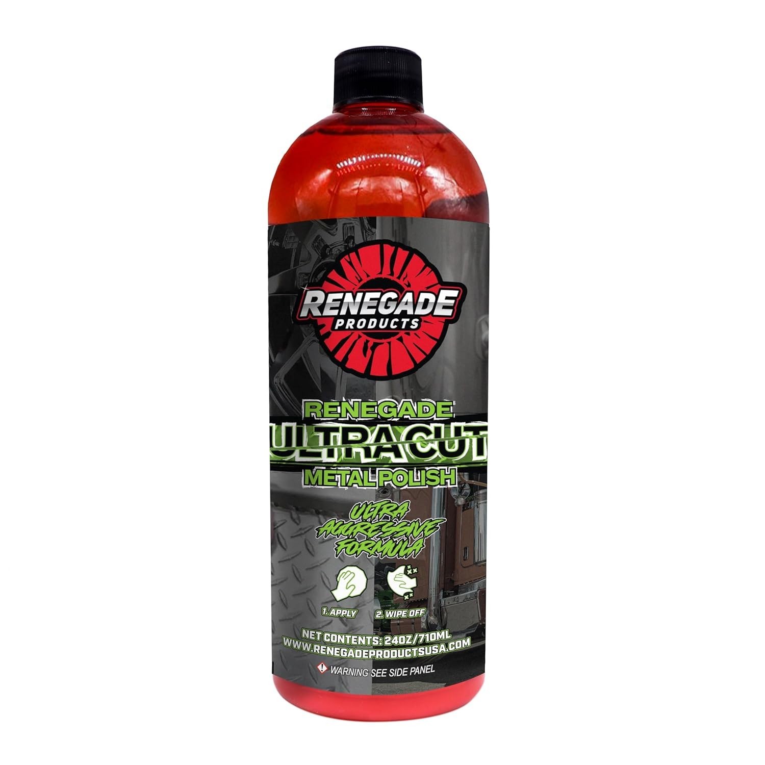 Ultra Cut Metal Polish 24 Oz – Aggressive Formula for Aluminum & Stainless Steel