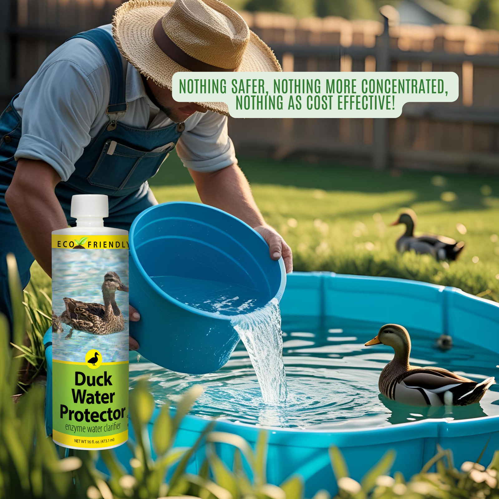 Natural Duck Pond Water Treatment | Clears Water & Reduces Sludge | Duck Pond Wa