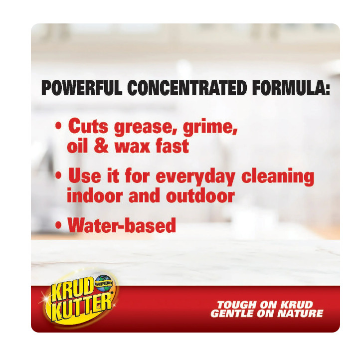 Krud Kutter Original Cleaner/Degreaser Stain Remover Non-Toxic Biodegradable GAL