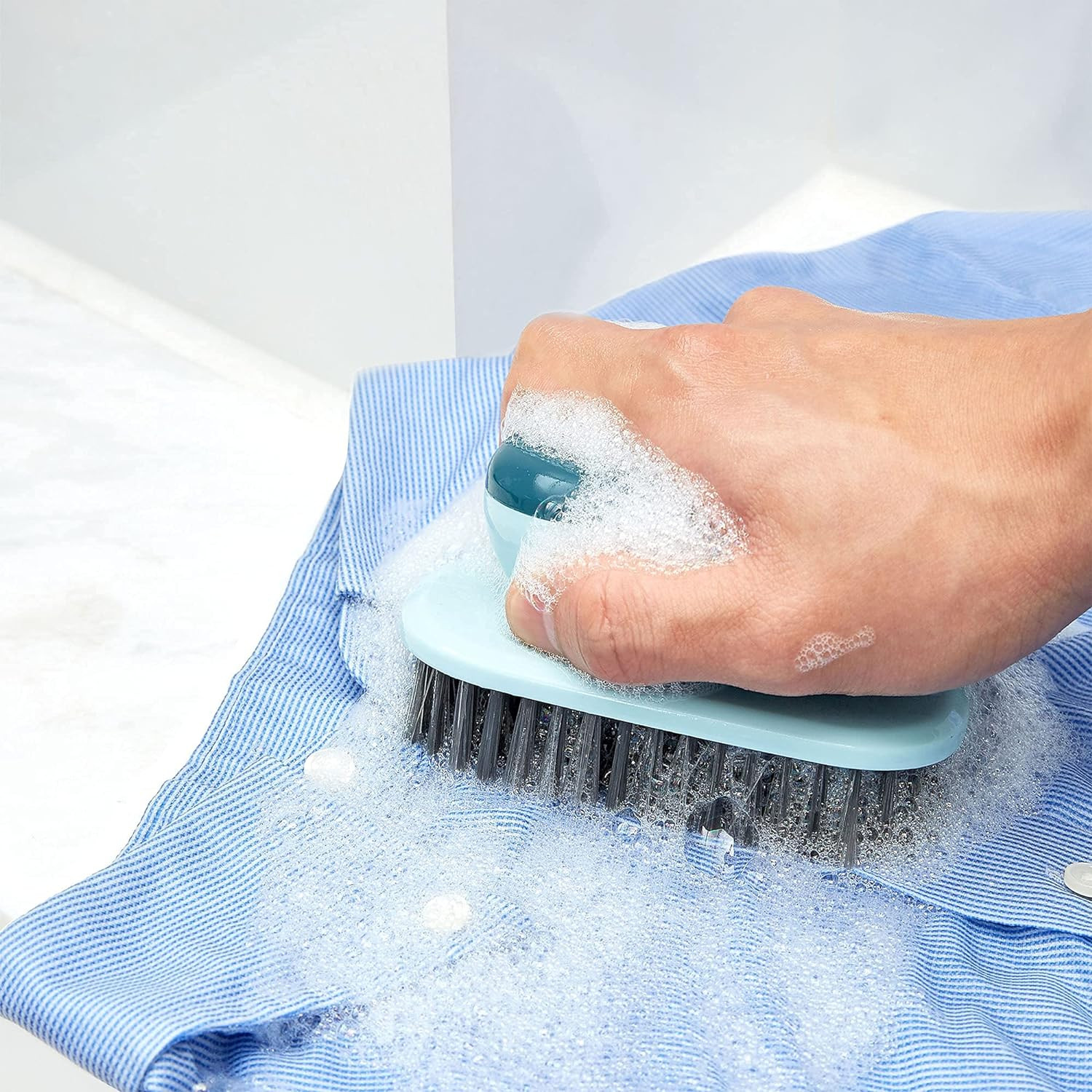 Laundry Brush Shoe Brush Shoe Cleaning Brush Scrub Brush for Stains,Household Cl