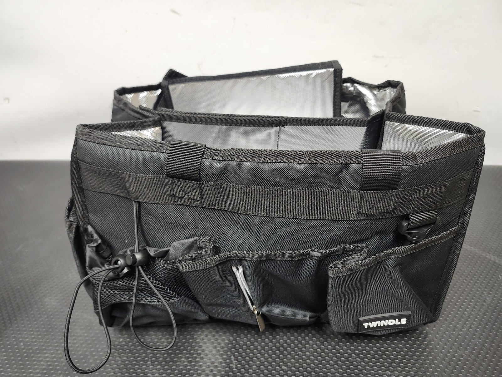 Twindle Large Cleaning Caddy Bag with Rigid Support Board, Cleaning Organizer…