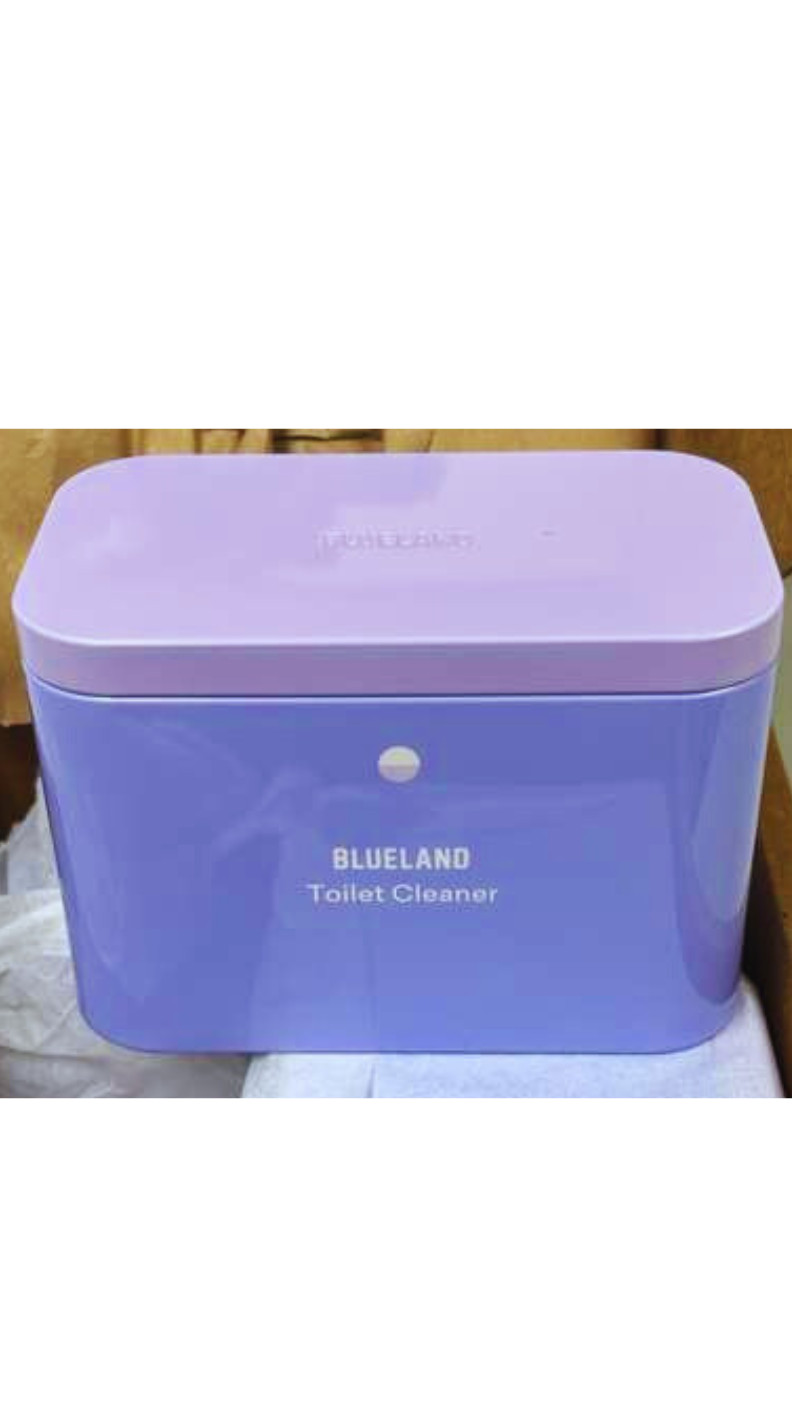 Blueland Toilet Bowl Cleaner Starter Set 14 Tabs + Tin Peppermint Eucalyptus F S