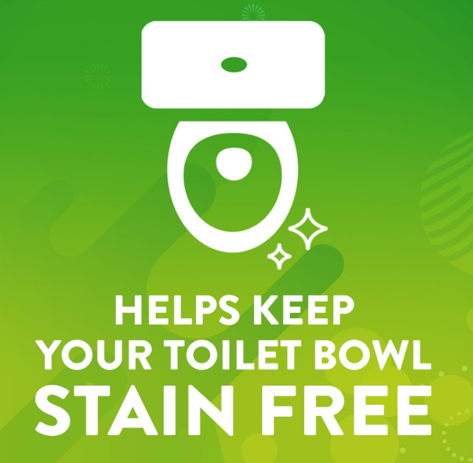 Scrubbing Bubbles Continuous Clean Toilet Drop-Ins, Automatic Blue Toilet Bowl C
