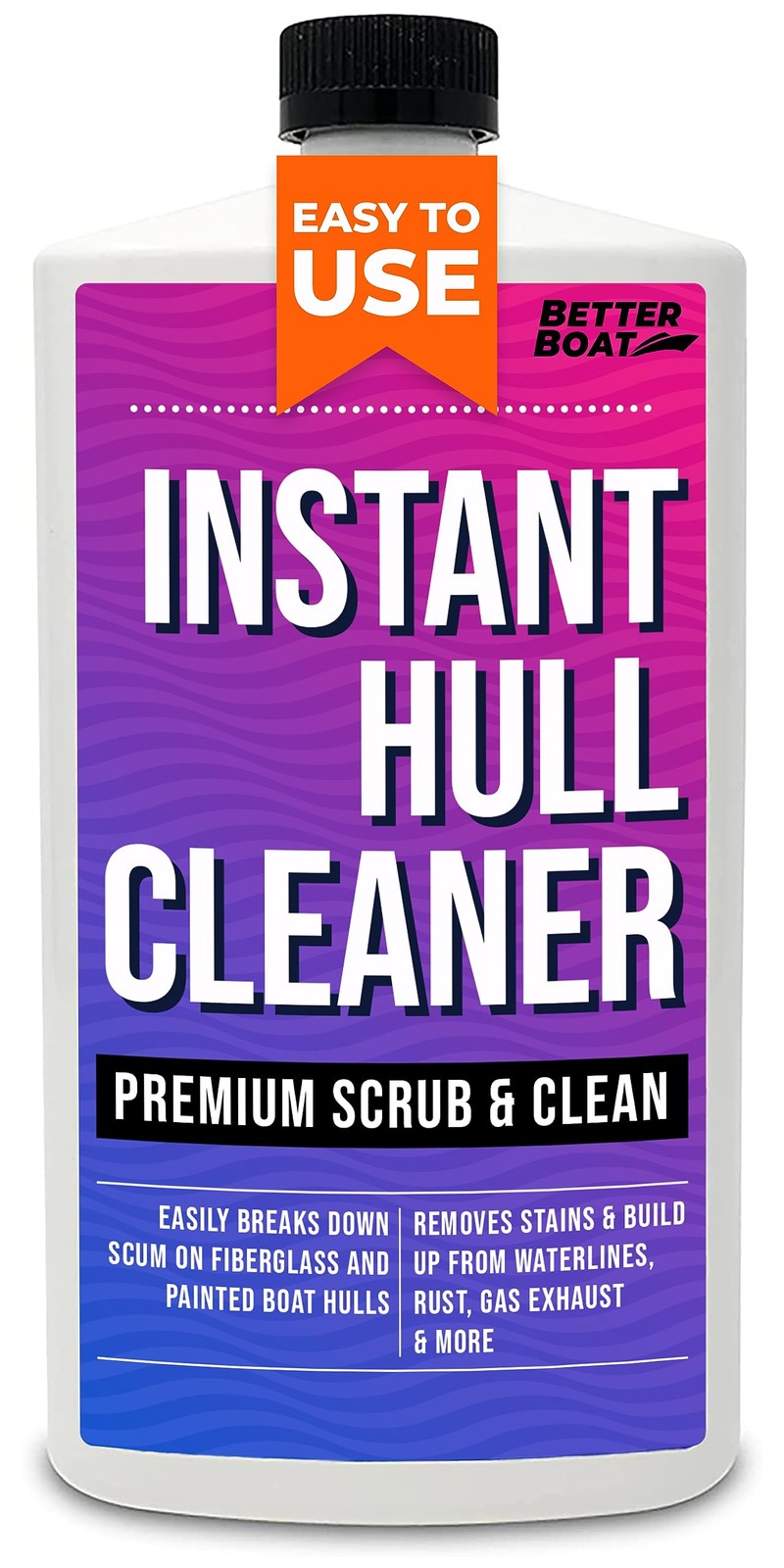 Fiberglass Boat Hull Cleaner for Boats & Aluminum Boat Cleaner Cleaning Supplies