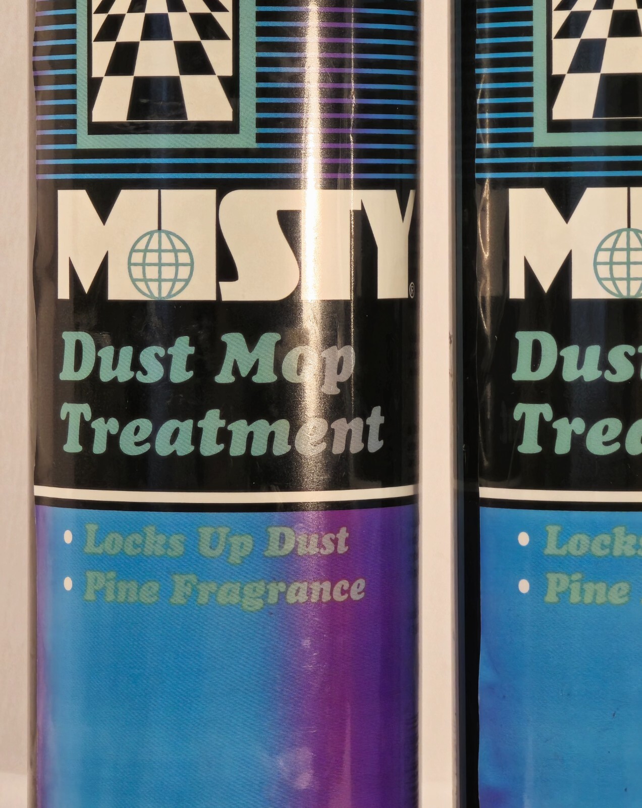 2-18Oz. Cans Misty Dust Mop Treatment by Amrep-Pine Fragrance-No Wax/No Silicone