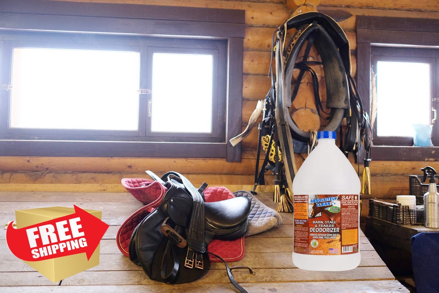 Absolutely Clean barn deodorizer 128oz