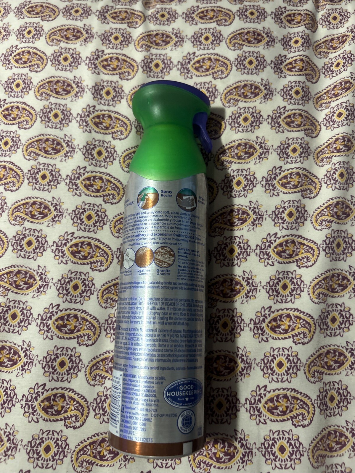 Swiffer Dust & Shine MULTI SURFACE Spray Febreze Lavender Vanilla Comfort New