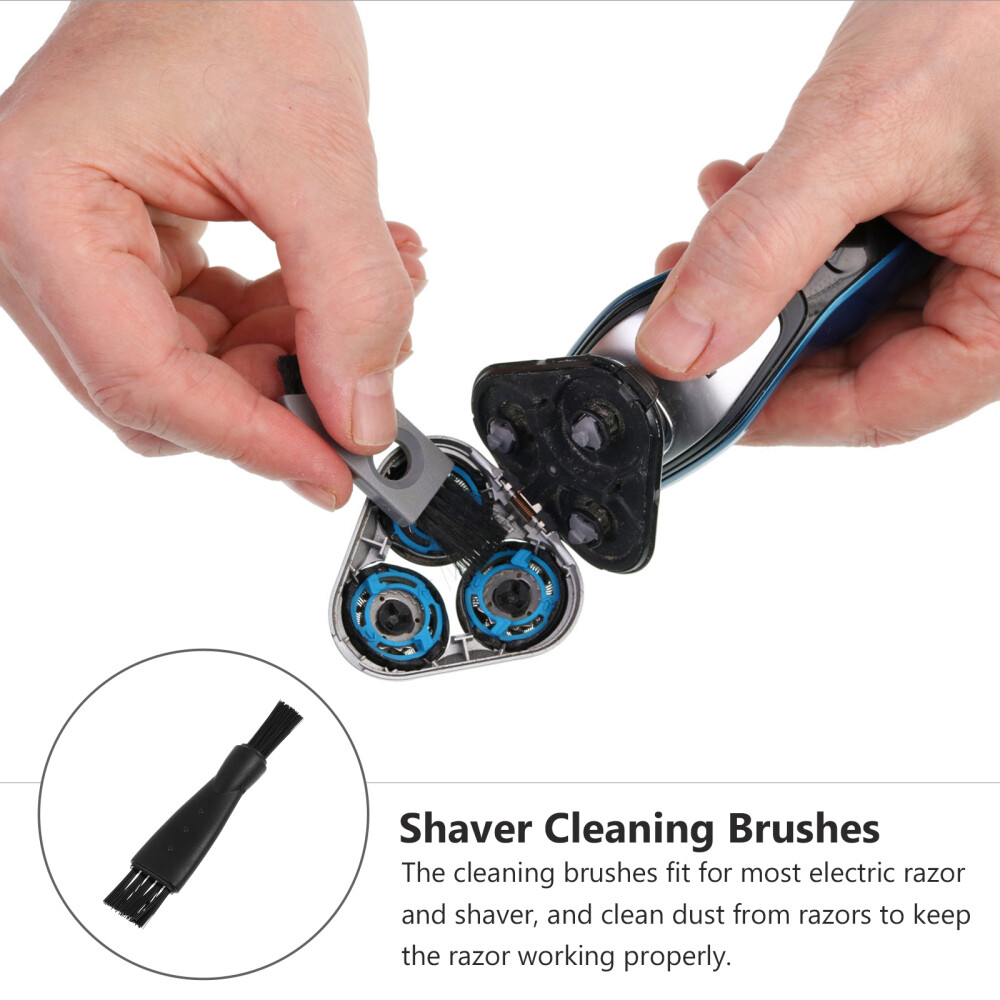 10pcs Electric Shaver Razor Cleaning Brushes Replacement Shaving Brushes