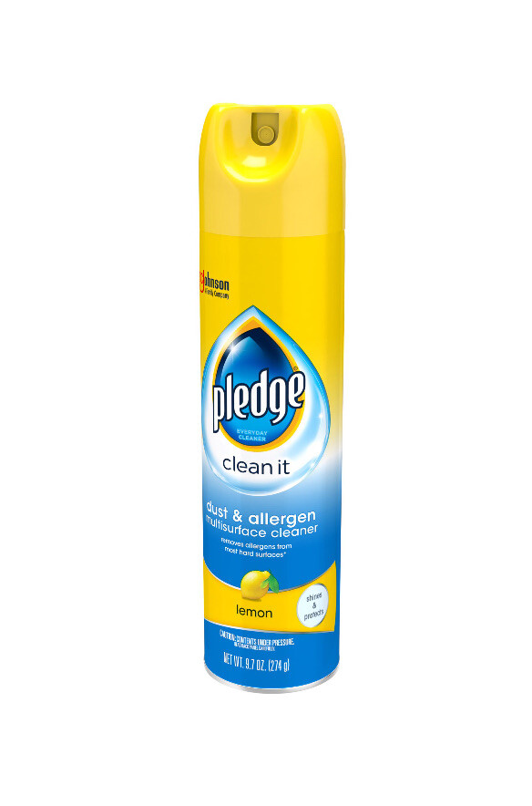 Pledge Dust and Allergen Lemon Fresh 9.7oz CFC-Free Aerosol 697835