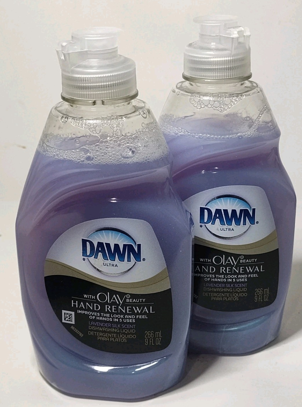 2x Dawn Ultra Olay Beauty Hand Renewal Dish Washing Liquid 9 Oz Lavender Silk