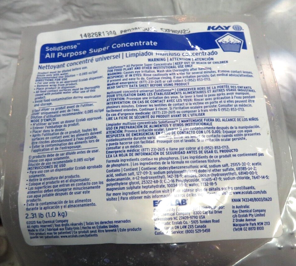 KAY Solid Sense All Purpose Super Concentrate 2.31Lb (161-E2)