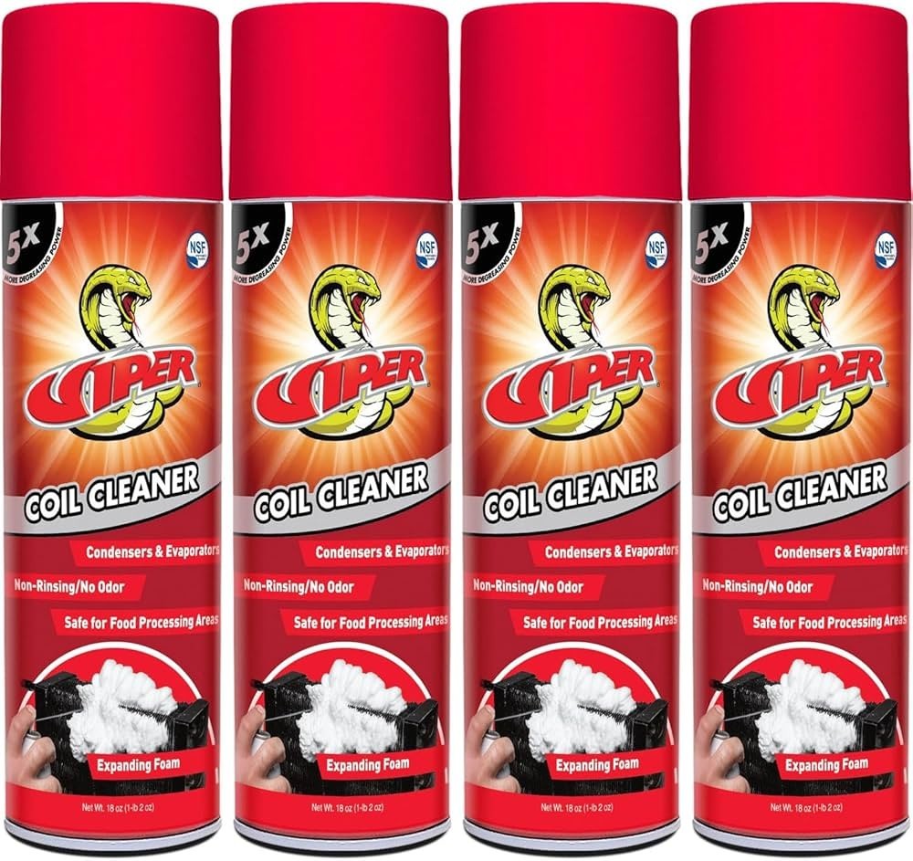 Air Conditioner Coil Cleaner Condenser Evaporator Expanding foam AC HVAC