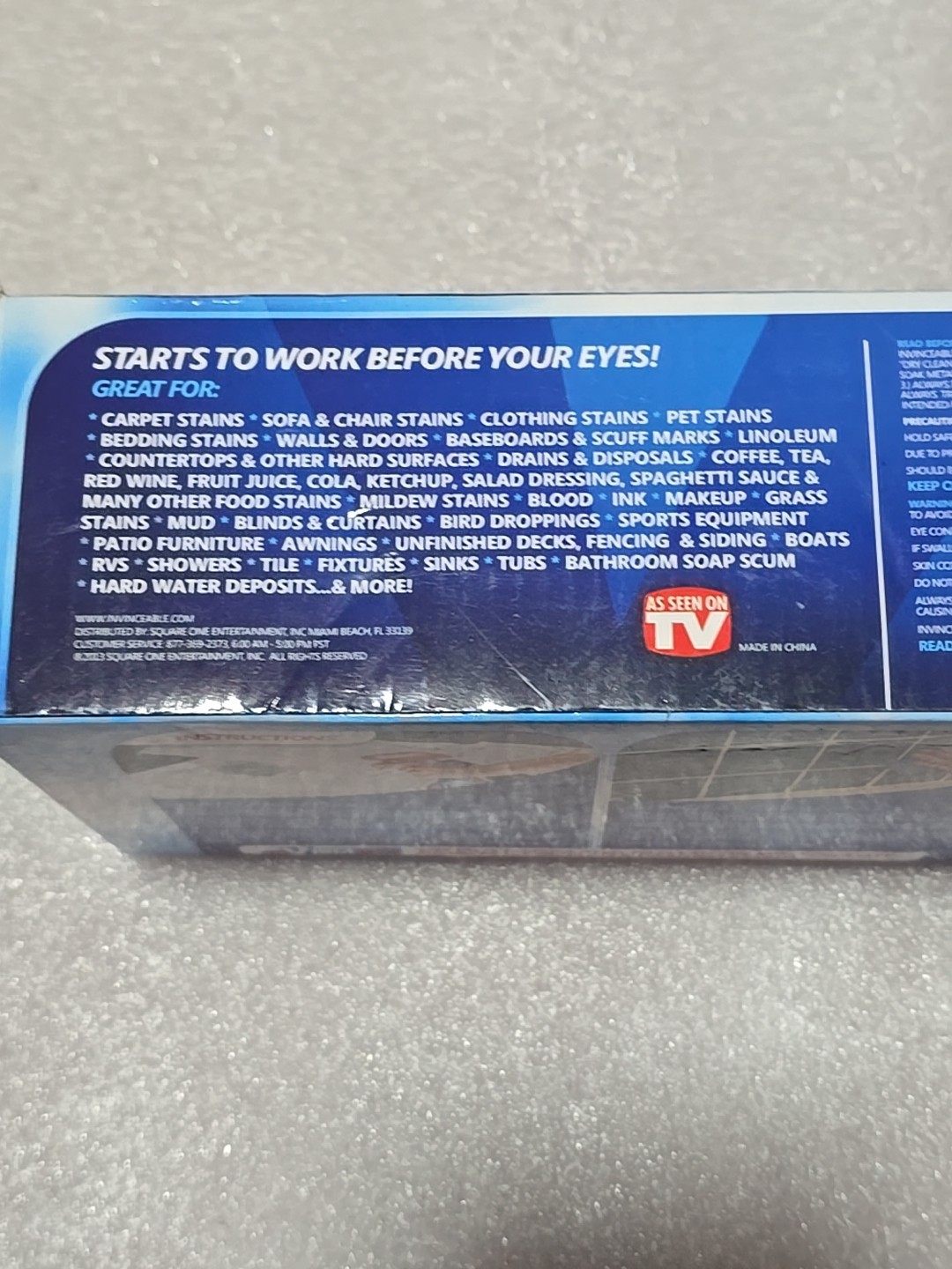 InVinceable All In One Stain Fighter As Seen on TV spray bottle-invincible