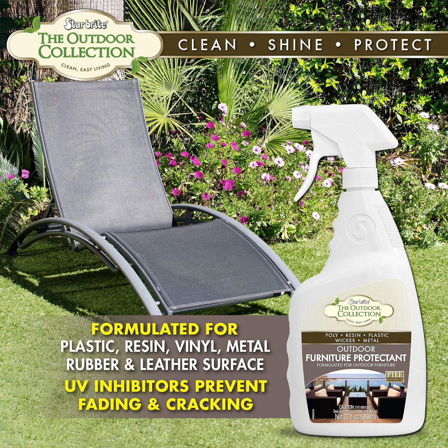 Star brite 59032 Outdoor Furniture Protectant Spray, 32 oz.