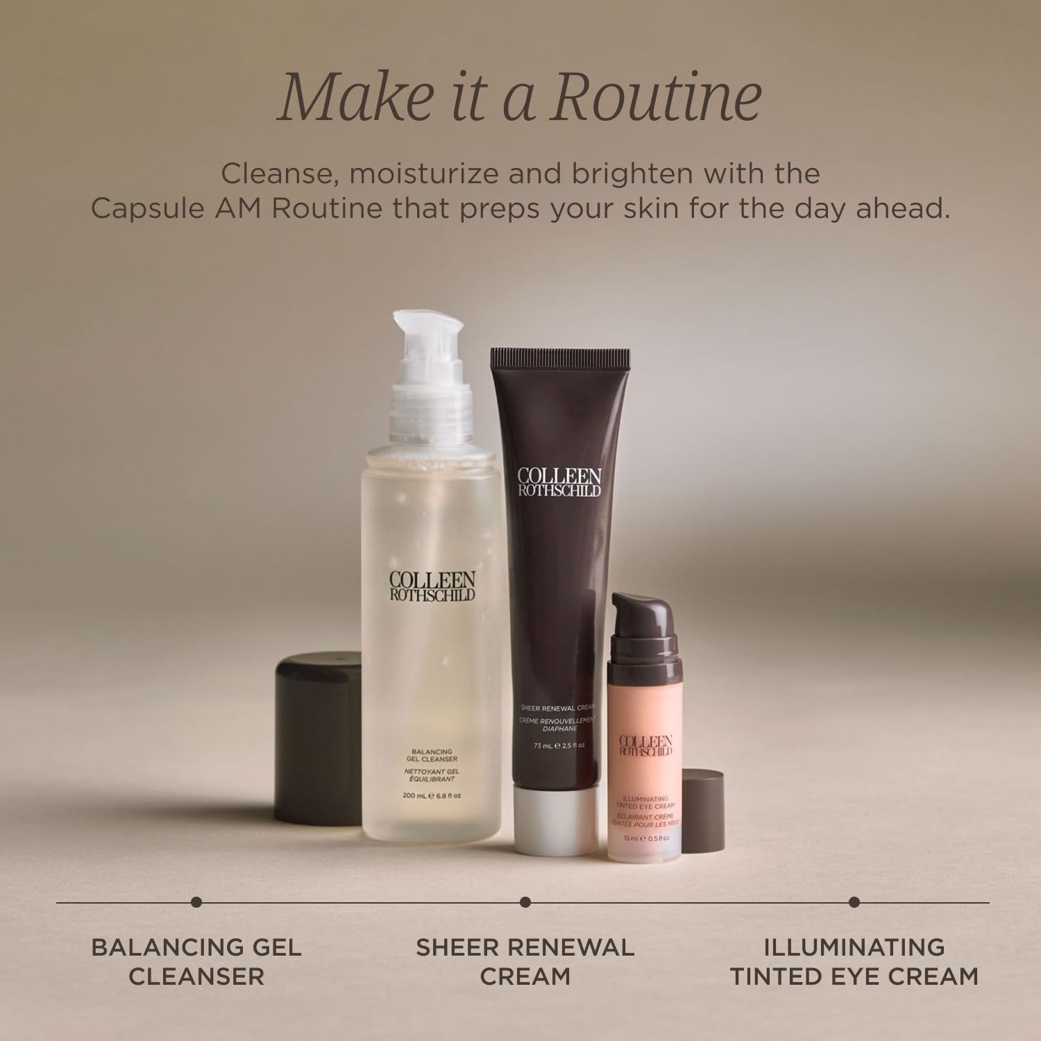 COLLEEN ROTHSCHILD Illuminating Tinted Eye Cream | Instant Brightening Effect