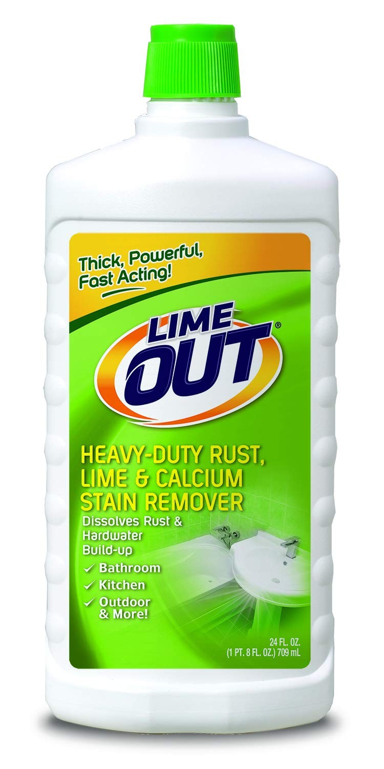 Lime Out Heavy Duty Rust Lime Calcium Stain Remover 24 Fl Oz Fast Acting