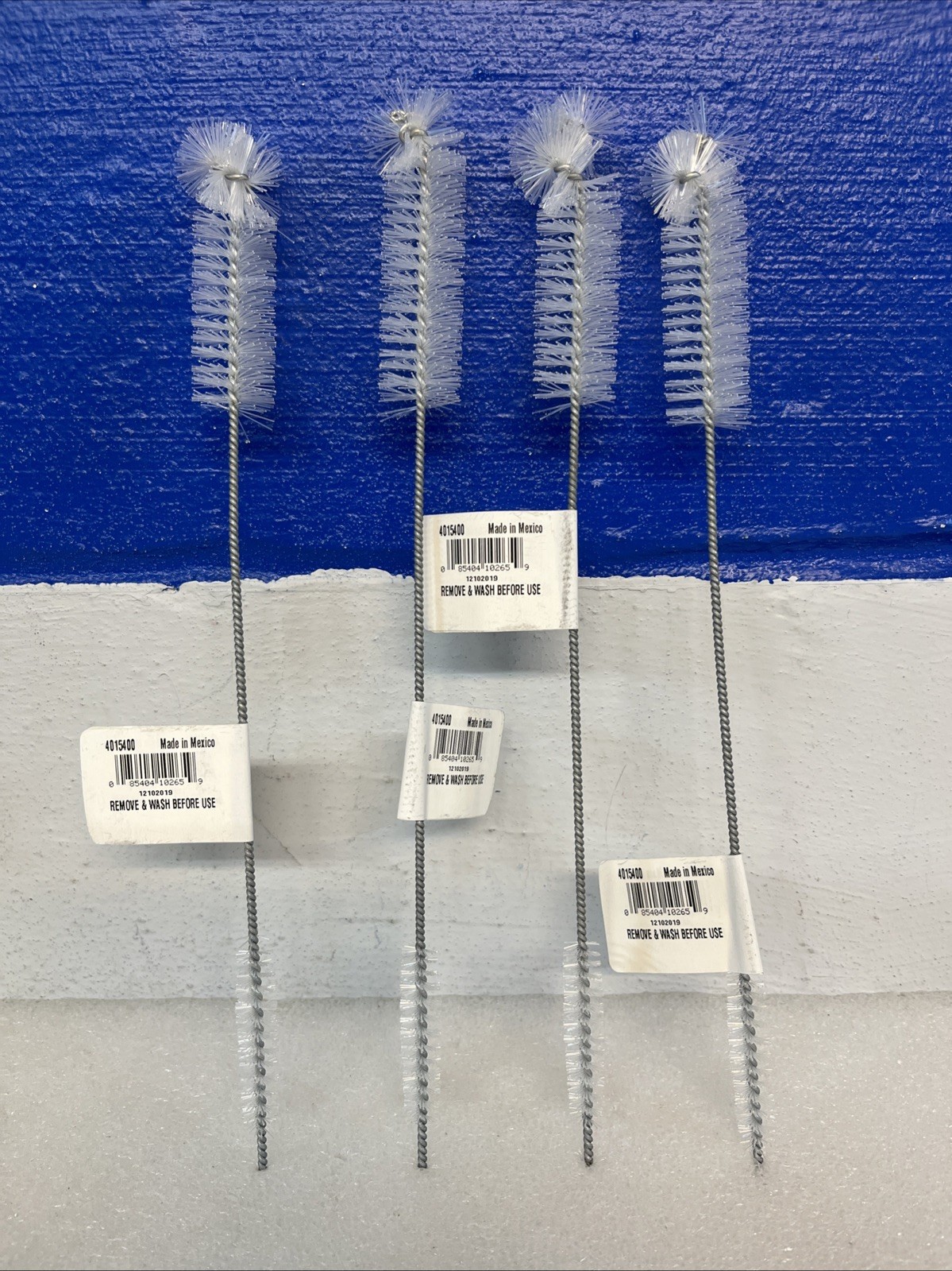 Carlisle Sparta Model 4015400 All Purpose Polyester Tube Brush 12” Lot Of 4 New