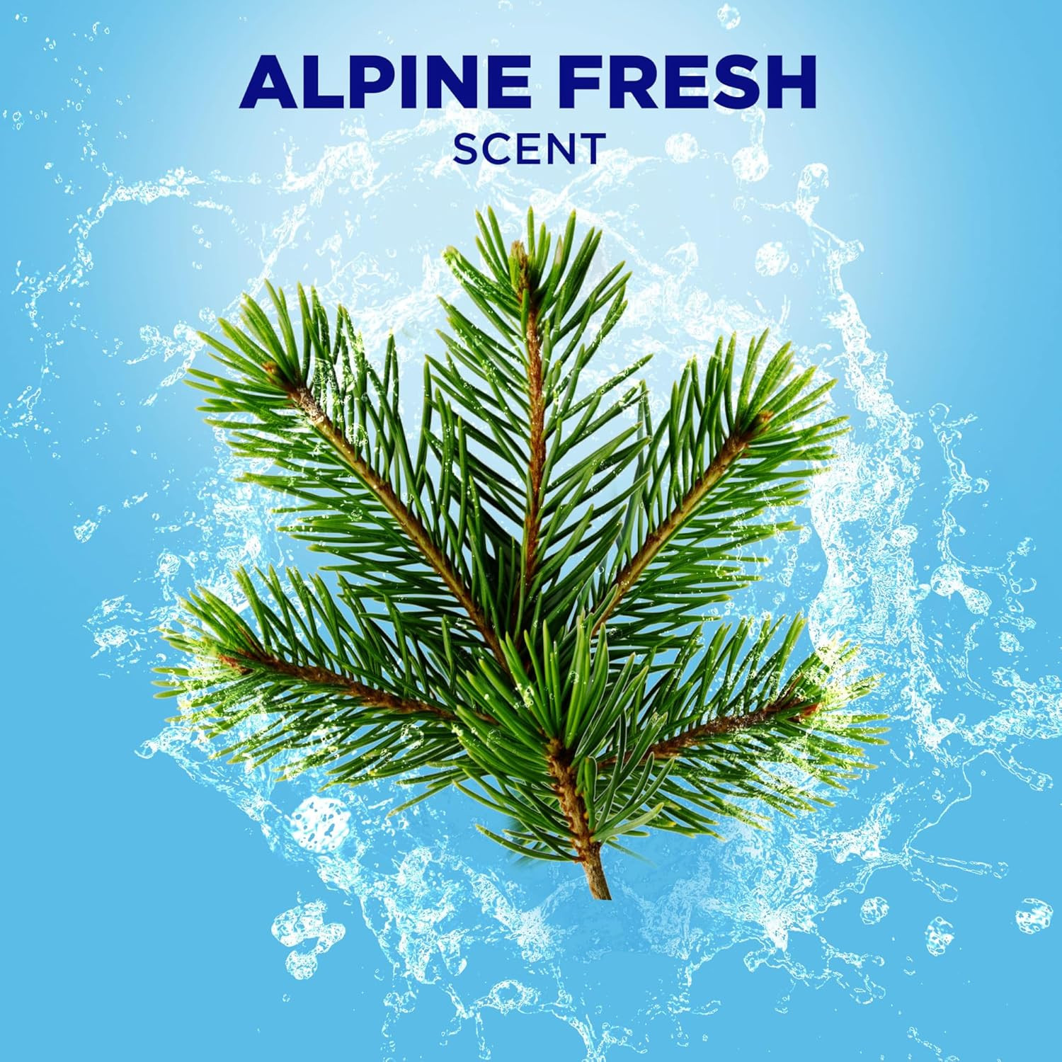 In-Tank Toilet Cleaner Duo-Cubes, Alpine Fresh, 4Count