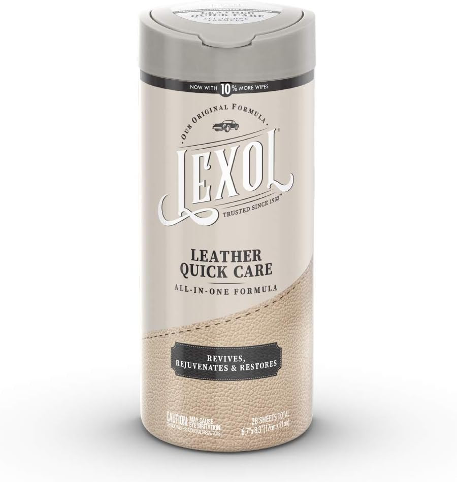 All Leather Quick Care All-In-One Formula, Best Leather Cleaner and Conditioner,