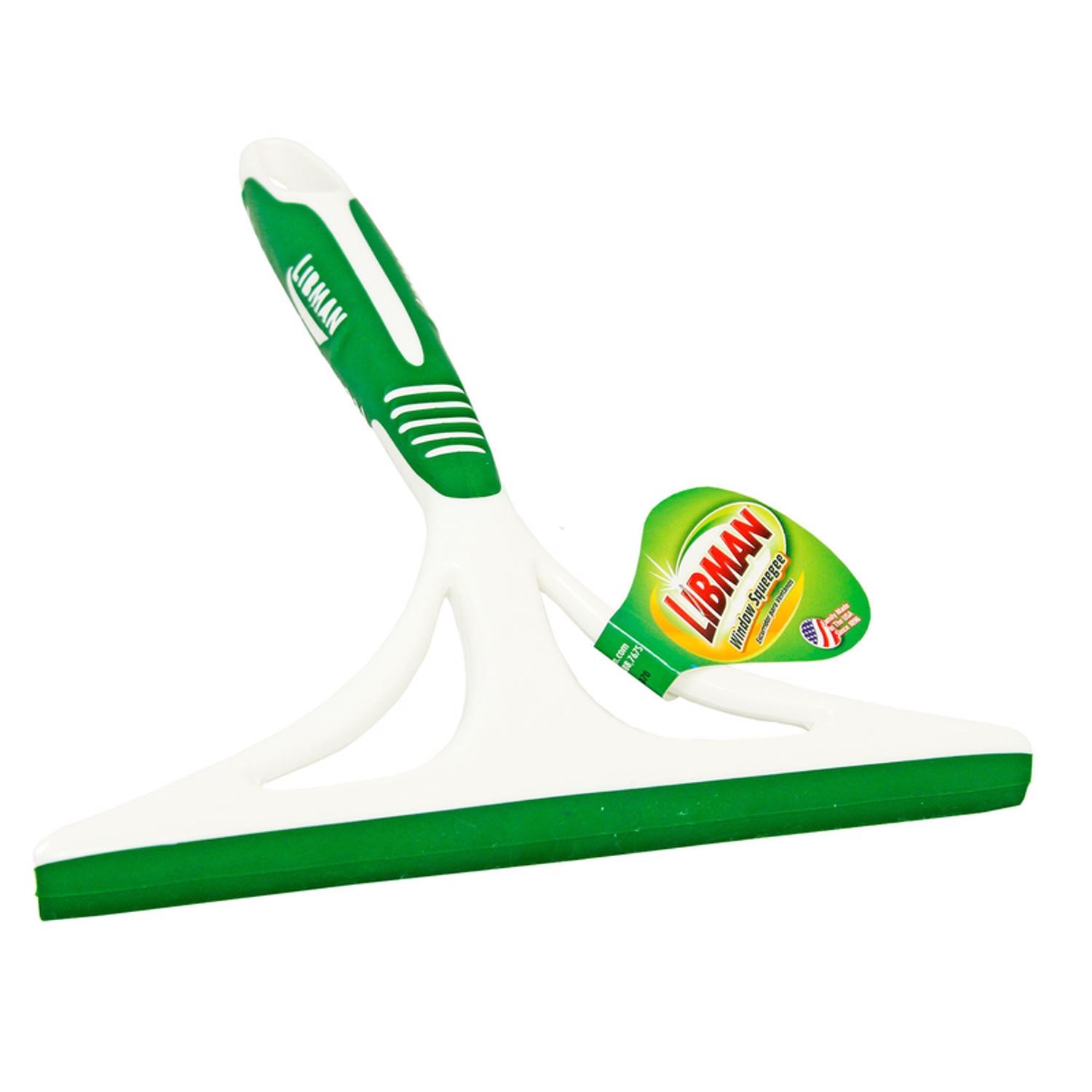 Libman 1070 White Window/Shower Squeegee 8 W x 9 L in. with Loop (Pack of 6)