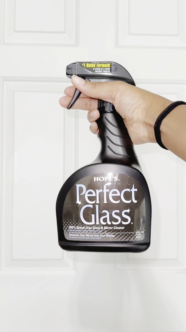 Streak-Free Glass Cleaner Spray & Refill – Ammonia-Free for Windows, Mirrors, Sc