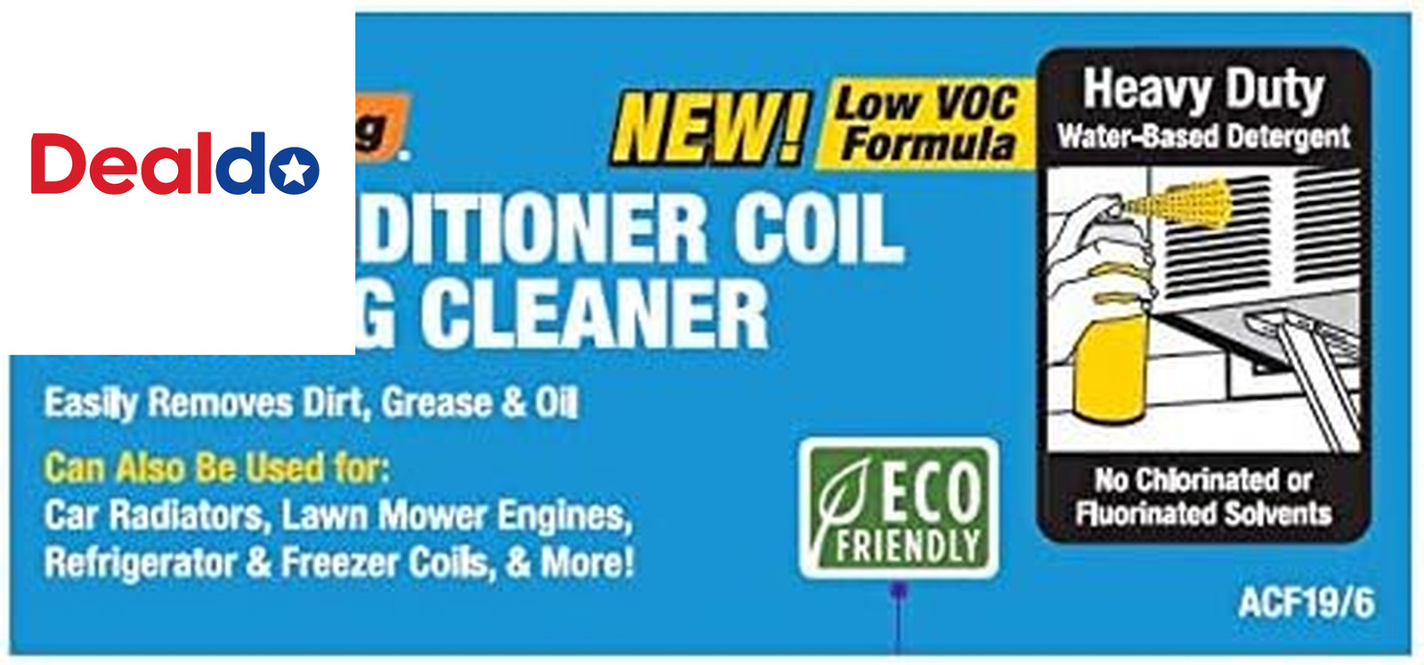 ACF19 Foam Coil Cleaner, 1.18 Pound (Pack of 1), 19 Ounce