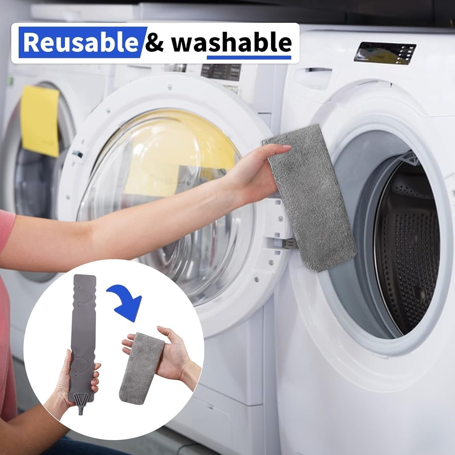 Retractable Gap Dust Cleaner, Extendable Gap Duster with 4 Microfiber Dusting…