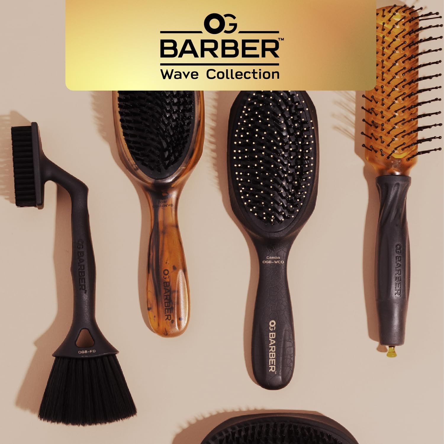 Barber Fade Duster, Recycled ABS Handle, Professional Dust Removal for Clean …