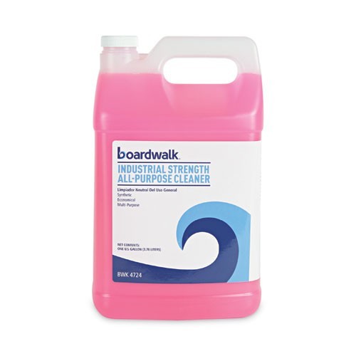 Boardwalk Industrial Strength All-Purpose Cleaner, Lemon Scent, 1 gal Bottle