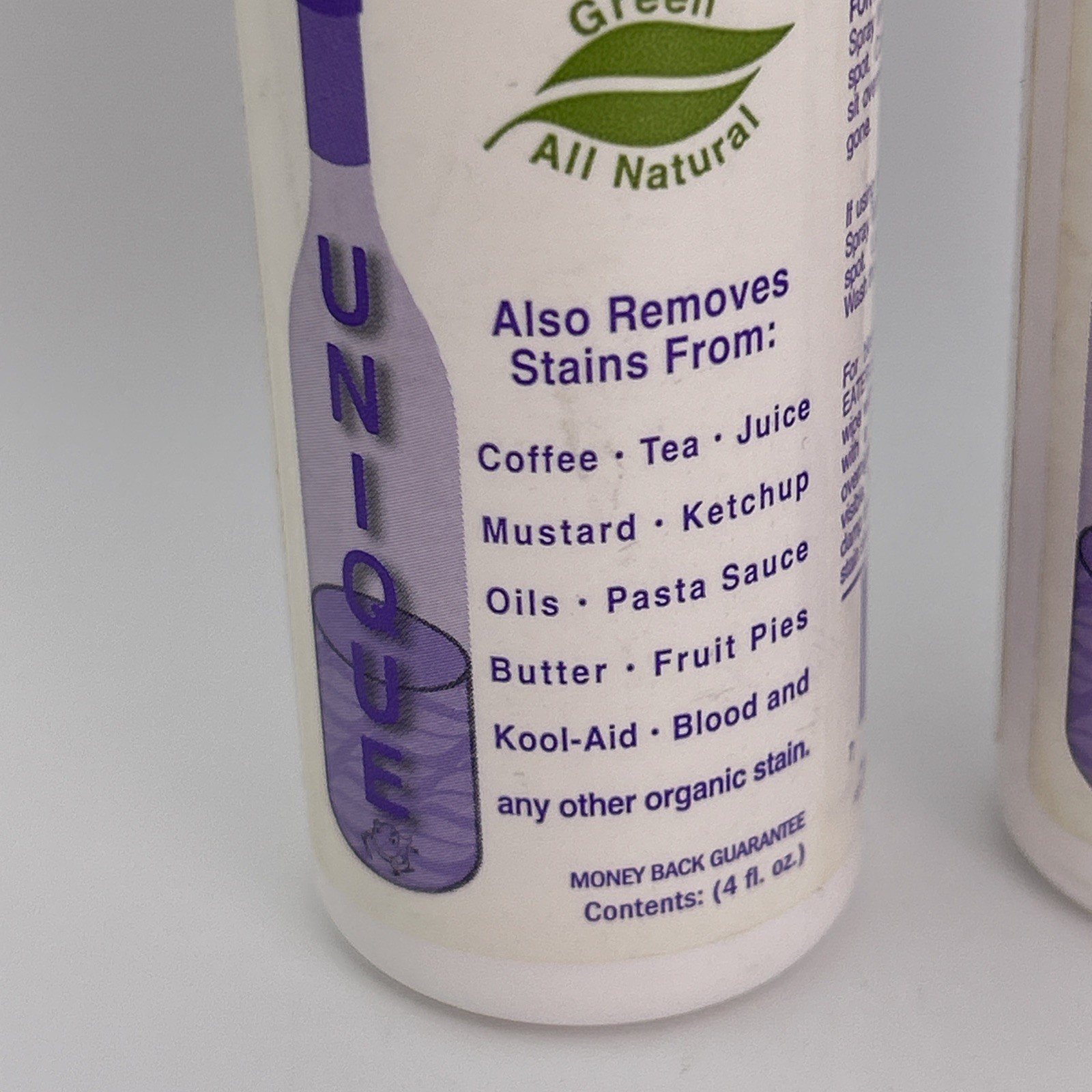 Unique Wine Stain Eater – 4 oz. Liquid Red Wine Stain Remover 2 Pack 8oz total