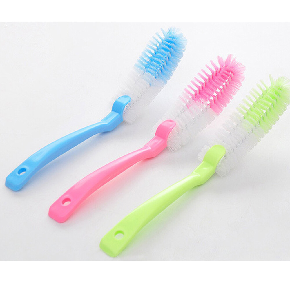 30 .5CM Long Handle Brush Cup Washing Bottle Cleaning Brushes for Bottles