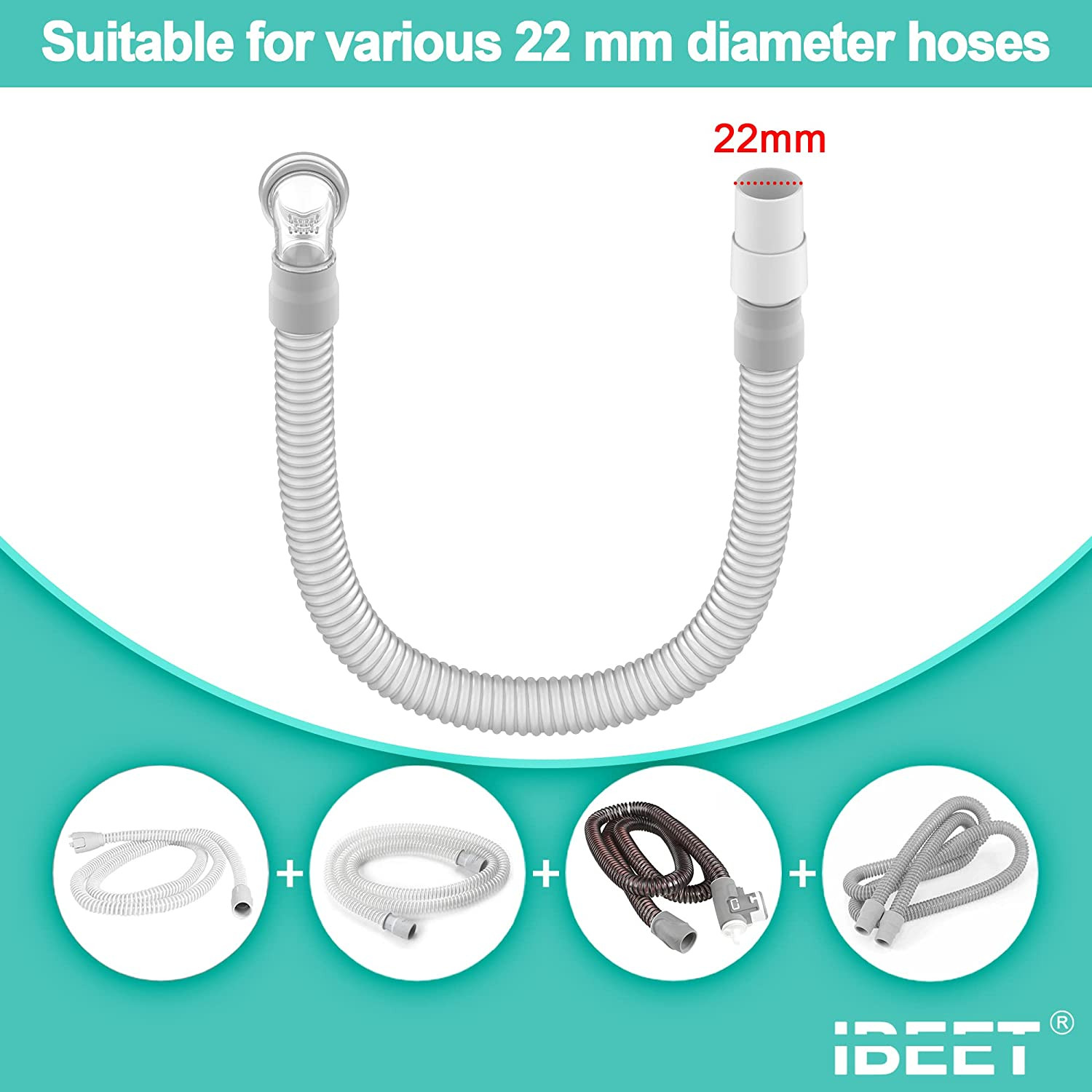 Short Tube Assembly for Swift Fx Hose Supplies Replacement Includes Swivel Elbow