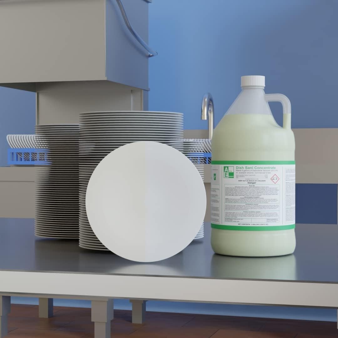 Dish Chlorine Concentrate – Food Contact Surfaces- Commercial Dishwasher – No…