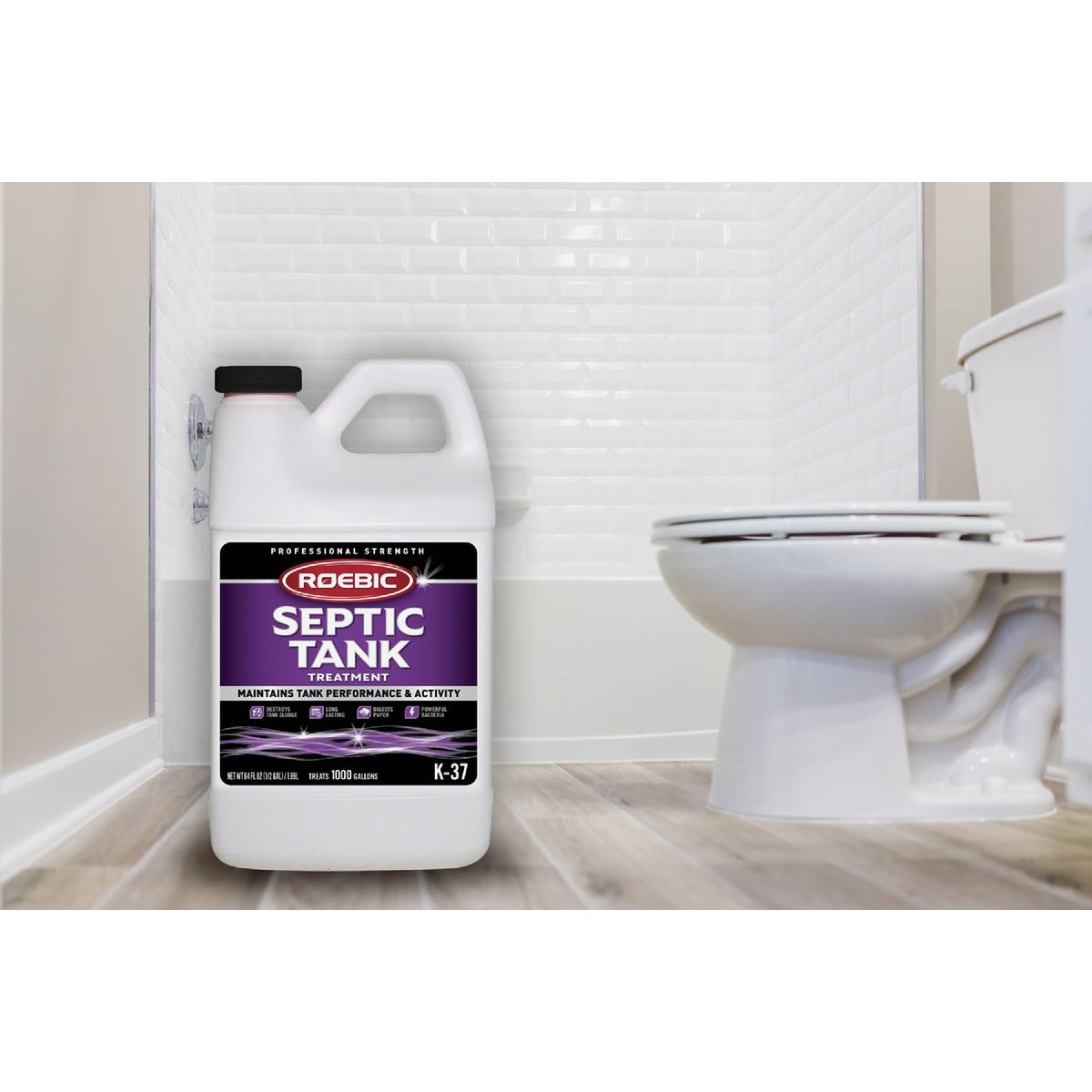 Roebic K-37 32 Oz. Septic Tank Treatment K37-Q-12 Roebic K37-Q-12 033051001375