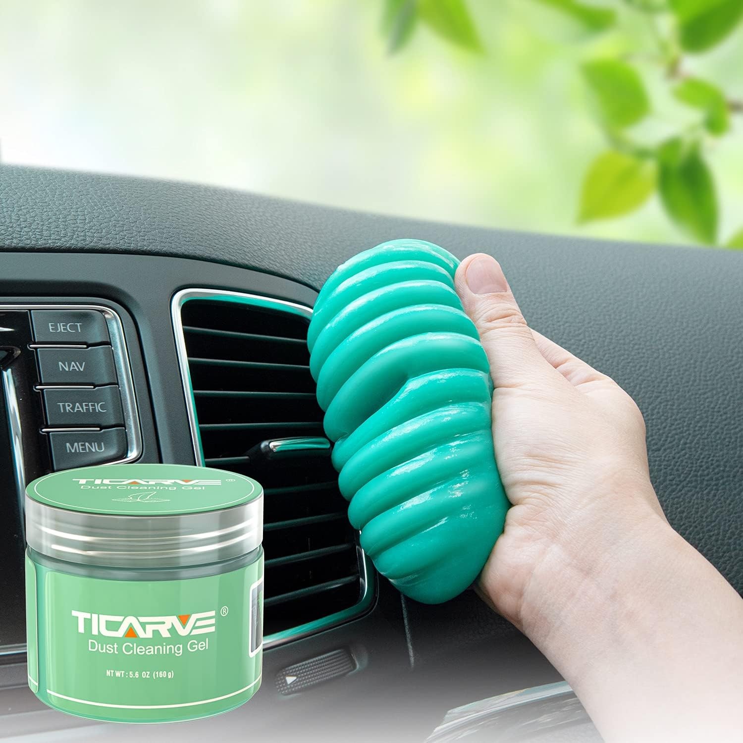 Car Vent Cleaner Gel Dust Remover for Auto Interior Cleaning Tool